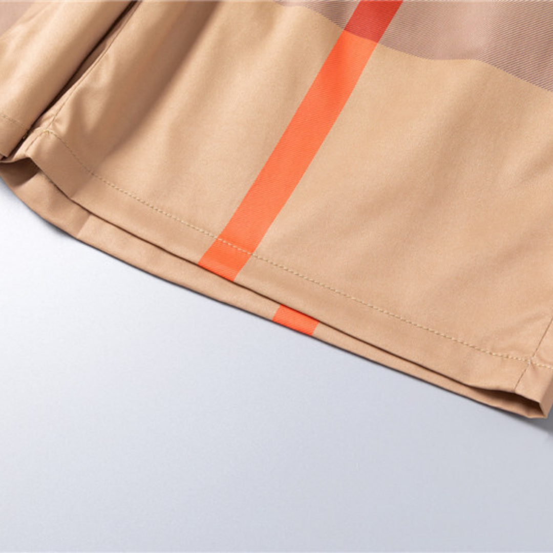 BB Monogram Shorts Camo Blanco