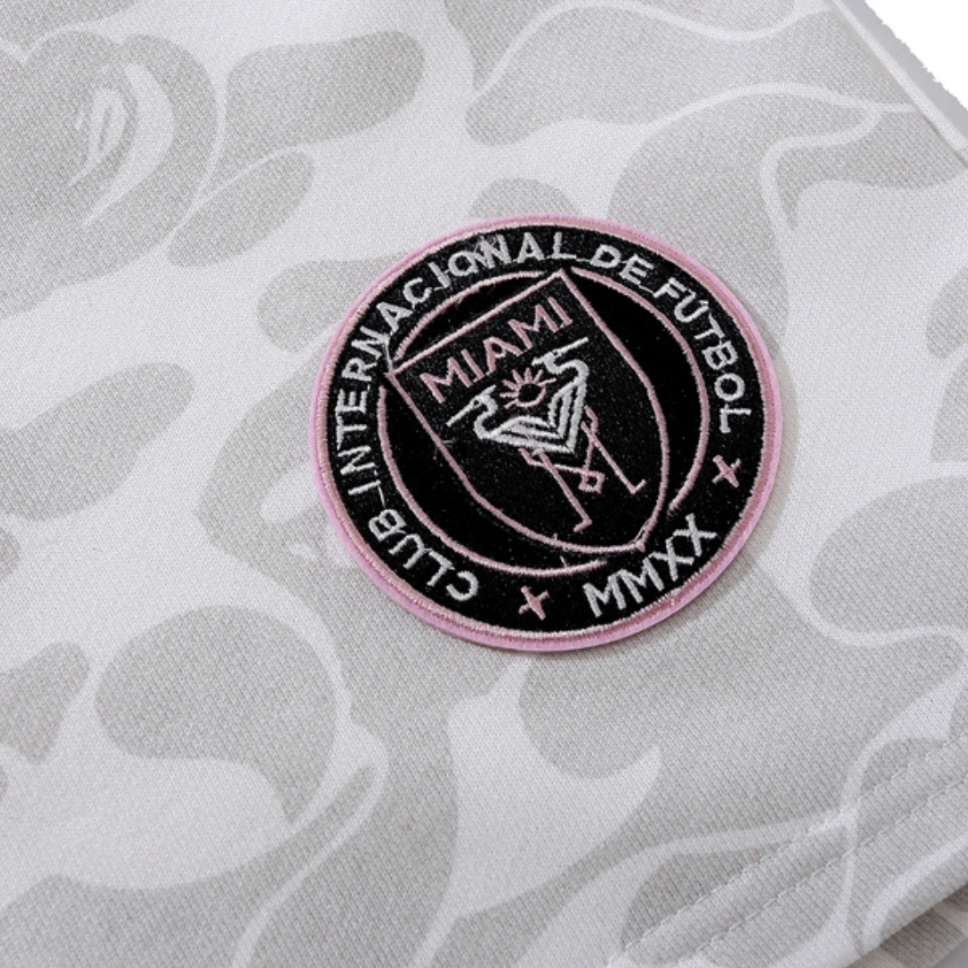 BAPE Miami Shorts Camo Blanco