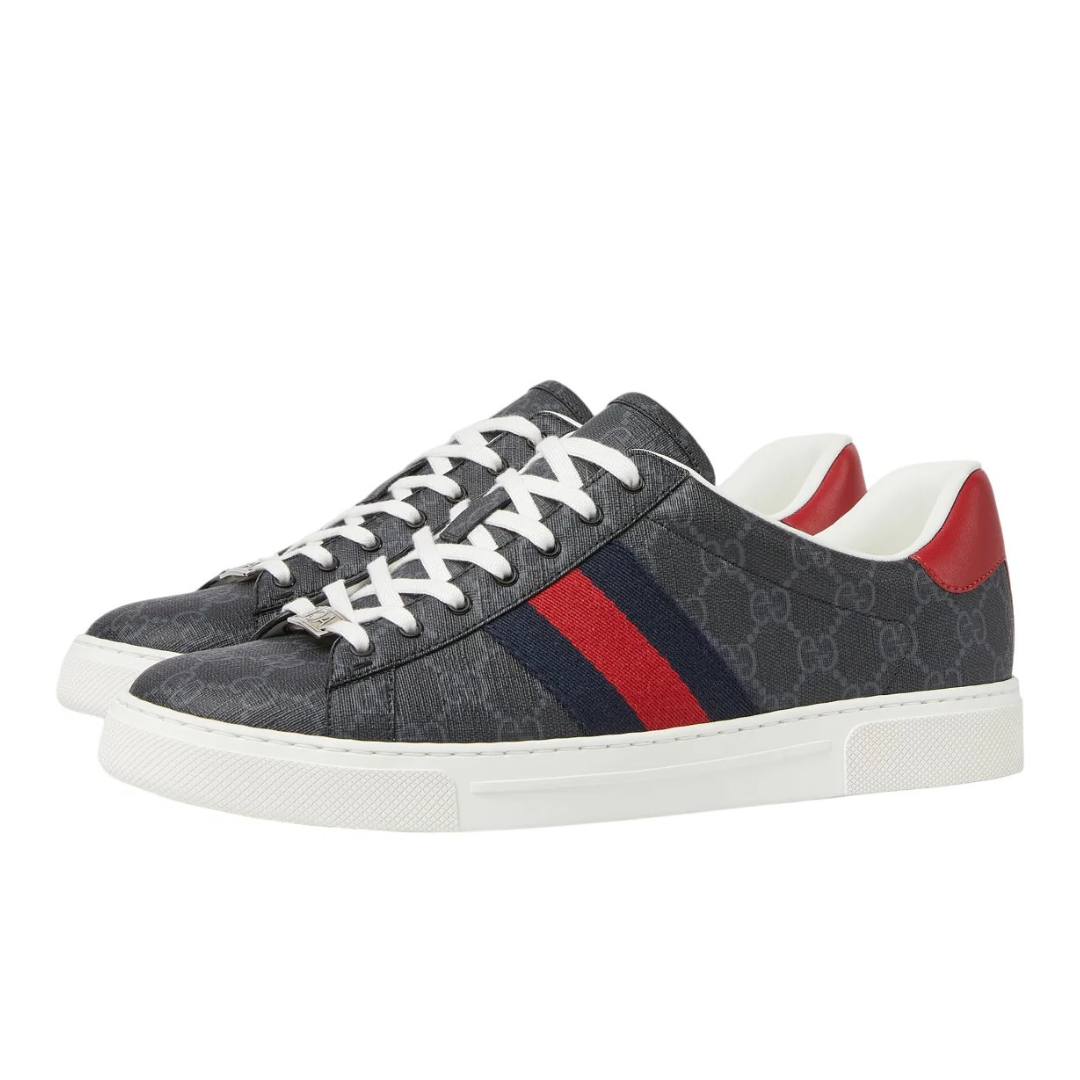 Gucci Ace Grey Monogram