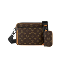 Messenger Trio Bag Monograma Marron