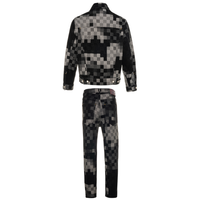Monogram Set Camo Gris Negro