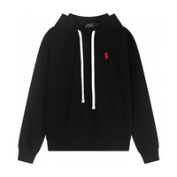 Camiseta Polo Ralph Lauren Negro Negro Logo Rojo