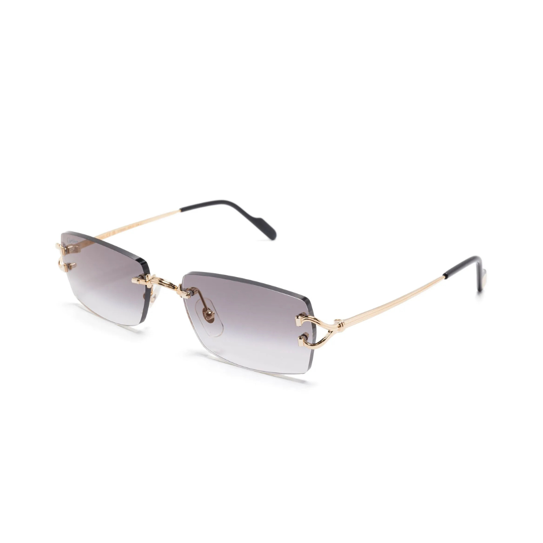 Monochromatic Sunglasses Metal Amarillo