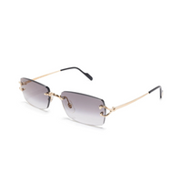 Monochromatic Sunglasses Metal Amarillo