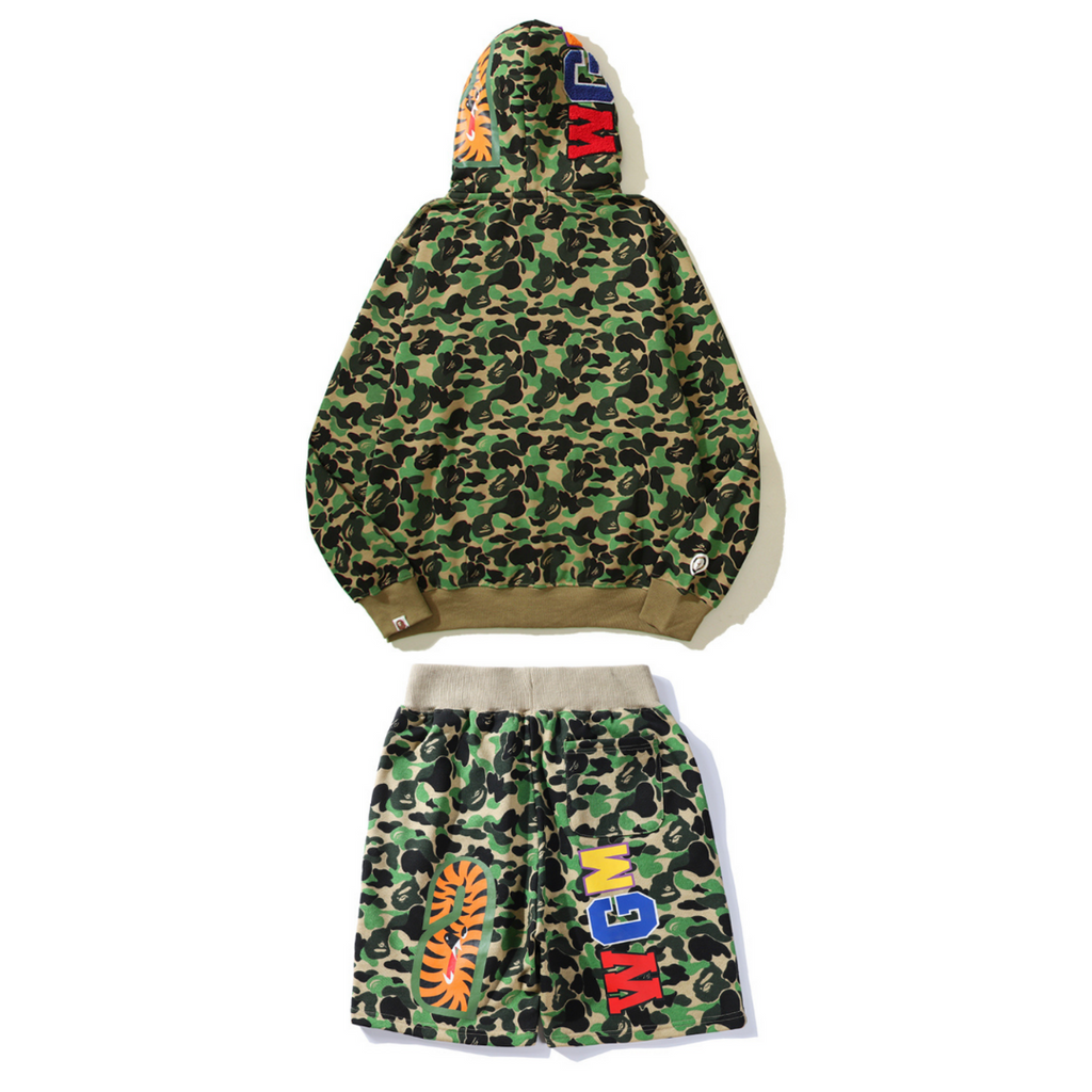 Conjunto BAPE Camo Verde 2