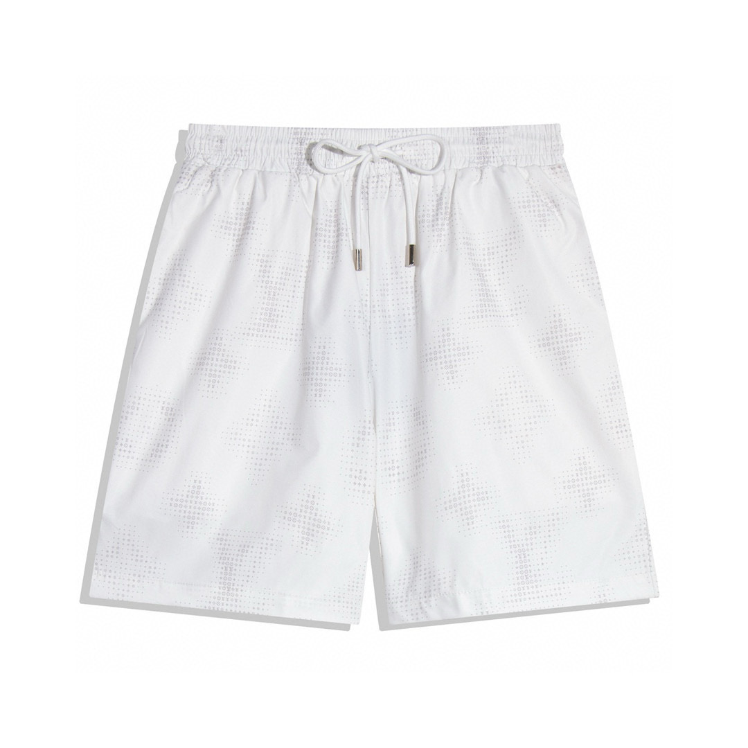 Monogram Shorts Camo Negro