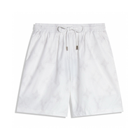 Monogram Shorts Camo Negro
