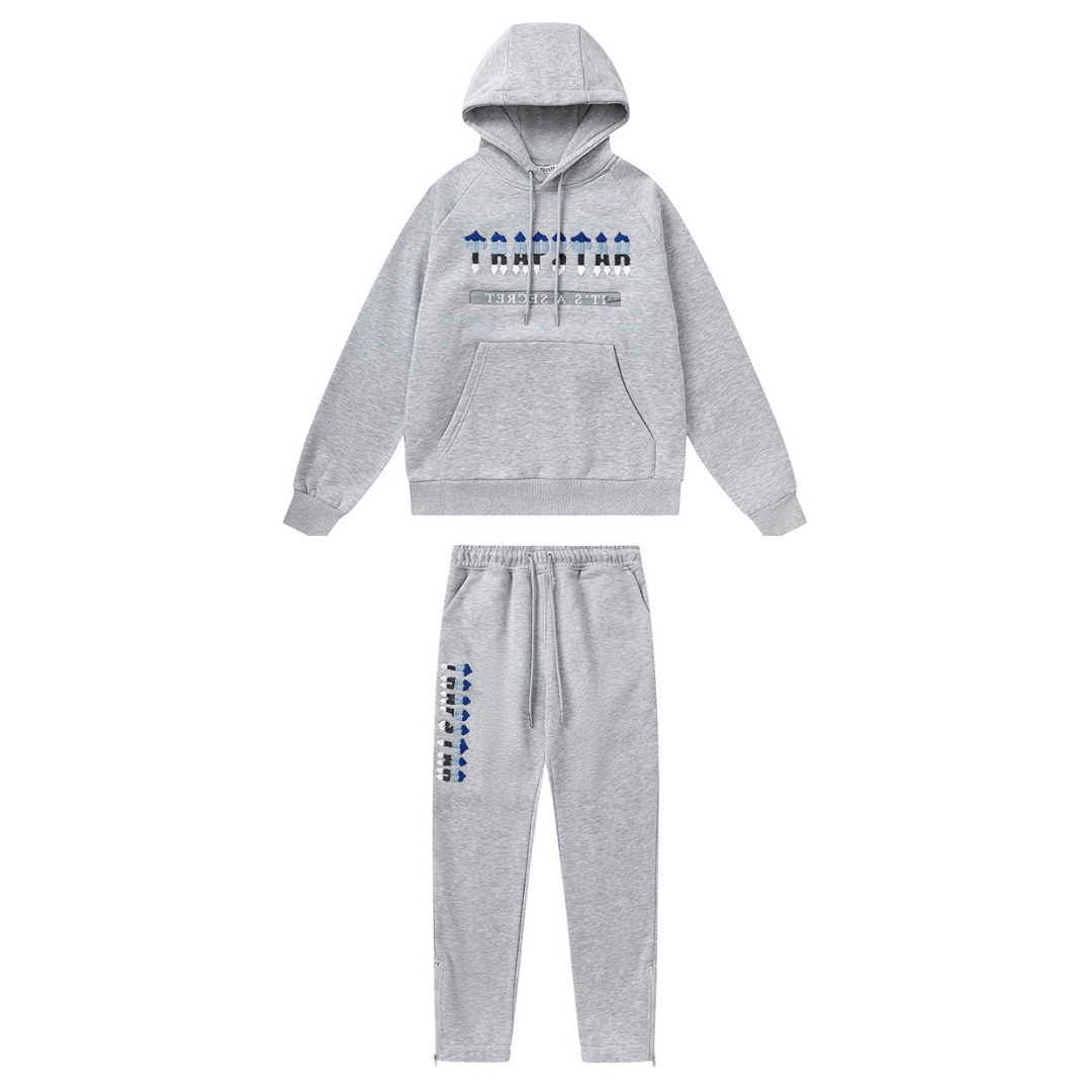 Conjunto Trapstar Negro Azul