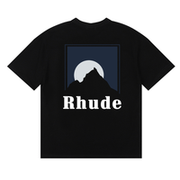 Camiseta Rh*de Negro Rosa Camo