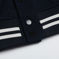 Campera Polo Ralph Lauren Azul Marino Rayas Blancas