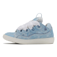 Curb Sky Blue White
