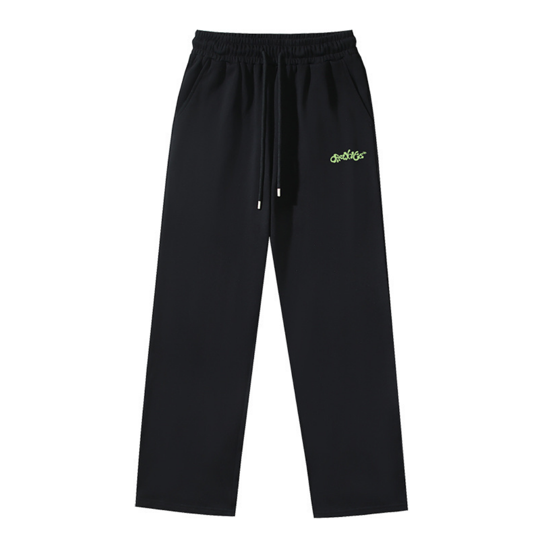 Off-White Off-W Monogram Pants Negro Arrows Blanco