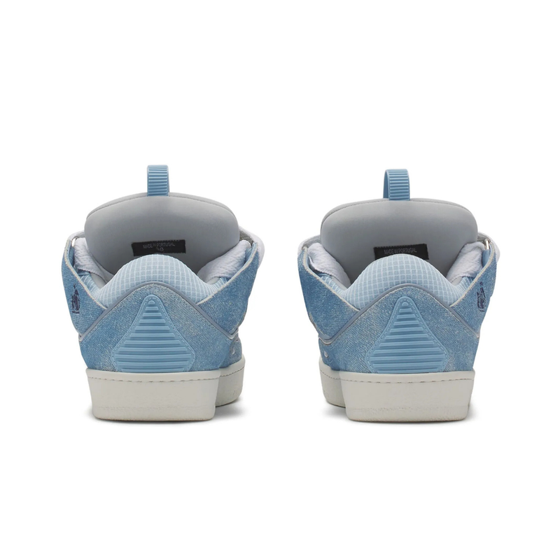 Curb Sky Blue White
