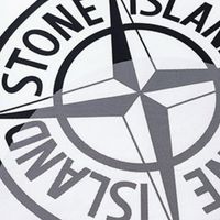 Camiseta Stone Island Negro Cielo Blanco Camo