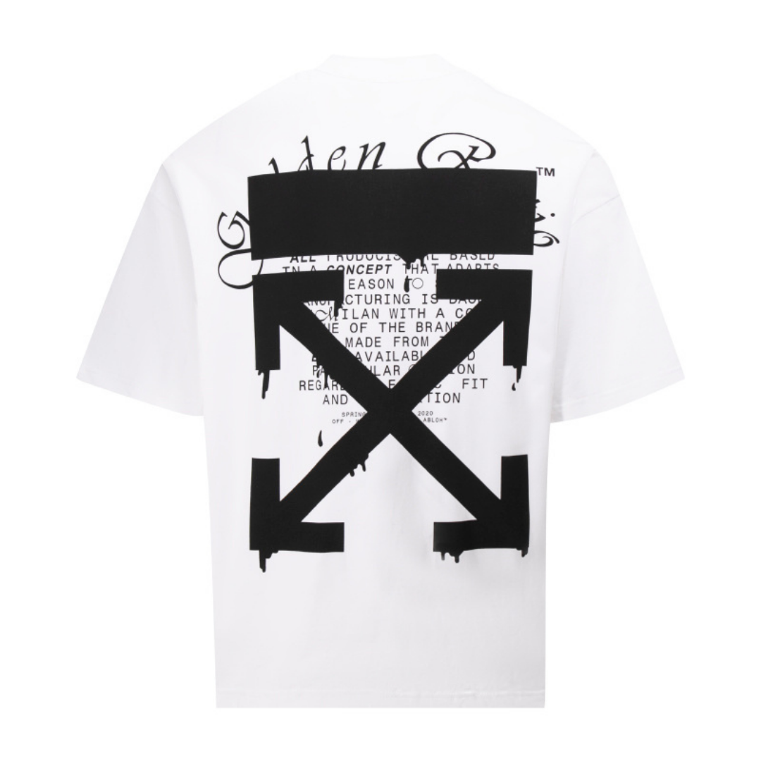 Off-White Off-W Monogram T-shirt - Blanco Blanco 5