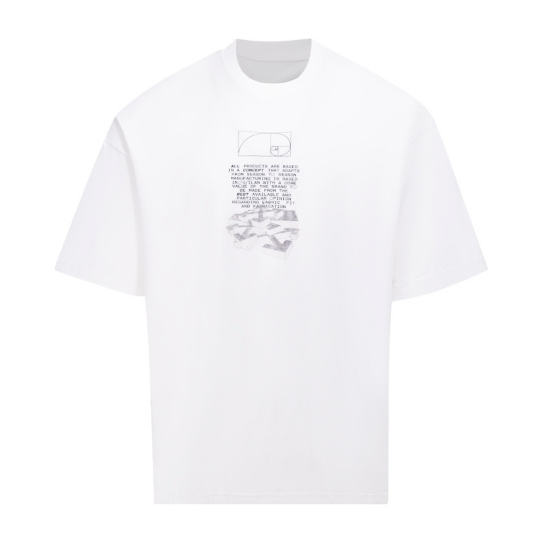 Off-White Off-W Monogram T-shirt - Negro Camo Blanco 3