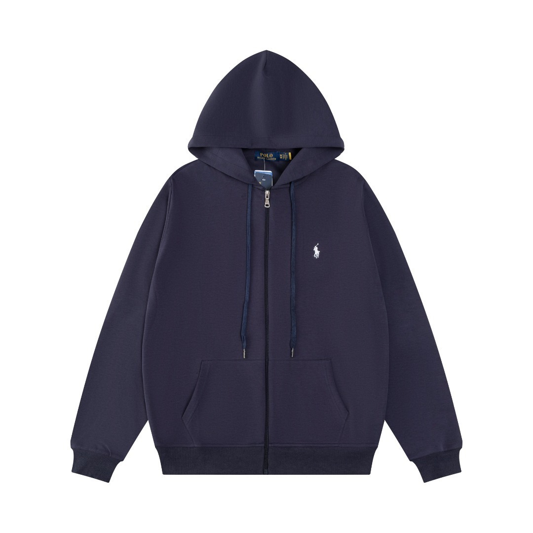 Polo Navy Zip Hoodie · Nova Neta · Nova Neta