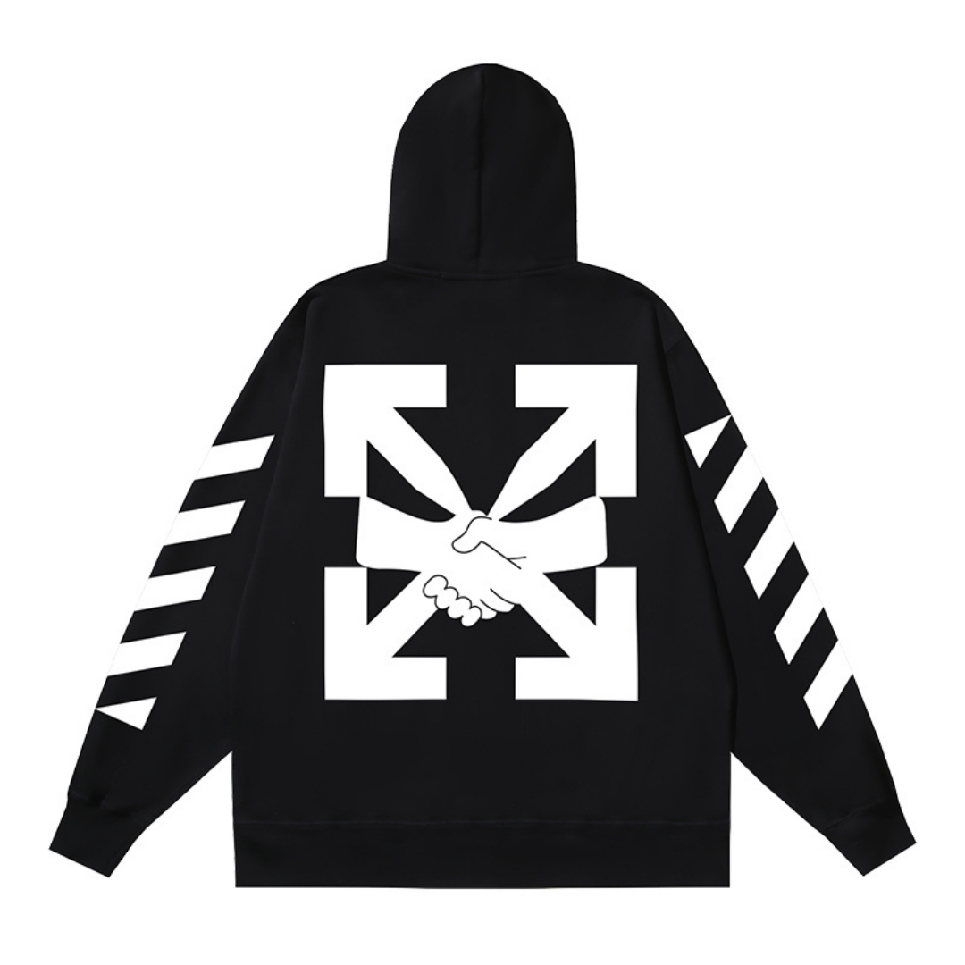 Off-W Monogram Zip Hoodie · Off-White · Nova Neta