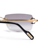 Monochromatic Sunglasses Metal Amarillo