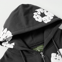 Denim Trs Zip Hoodie