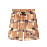 BB Monogram Shorts Camo Marron Blanco