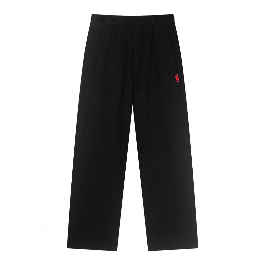 Camiseta Polo Ralph Lauren Negro Negro Logo Rojo