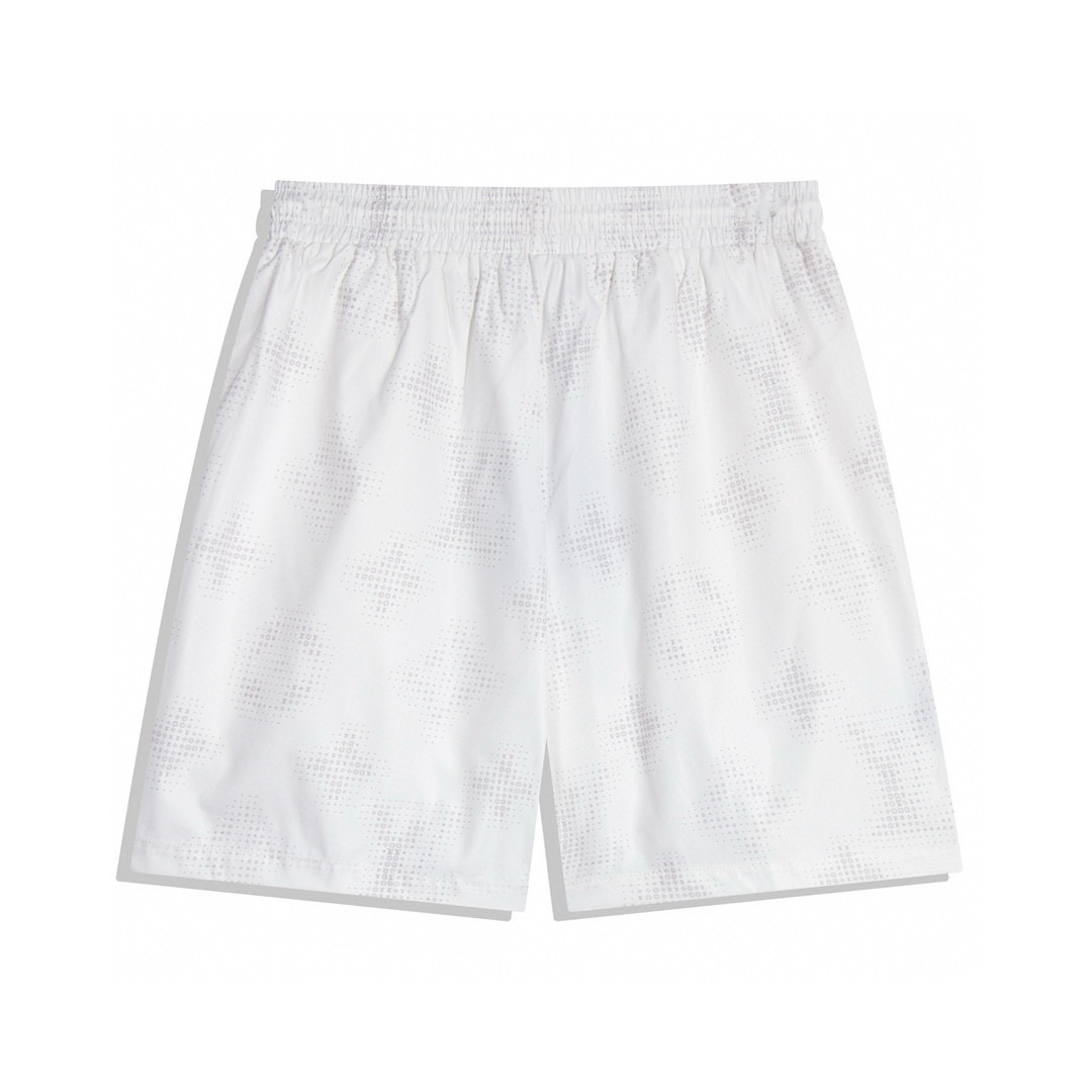 Monogram Shorts Camo Negro
