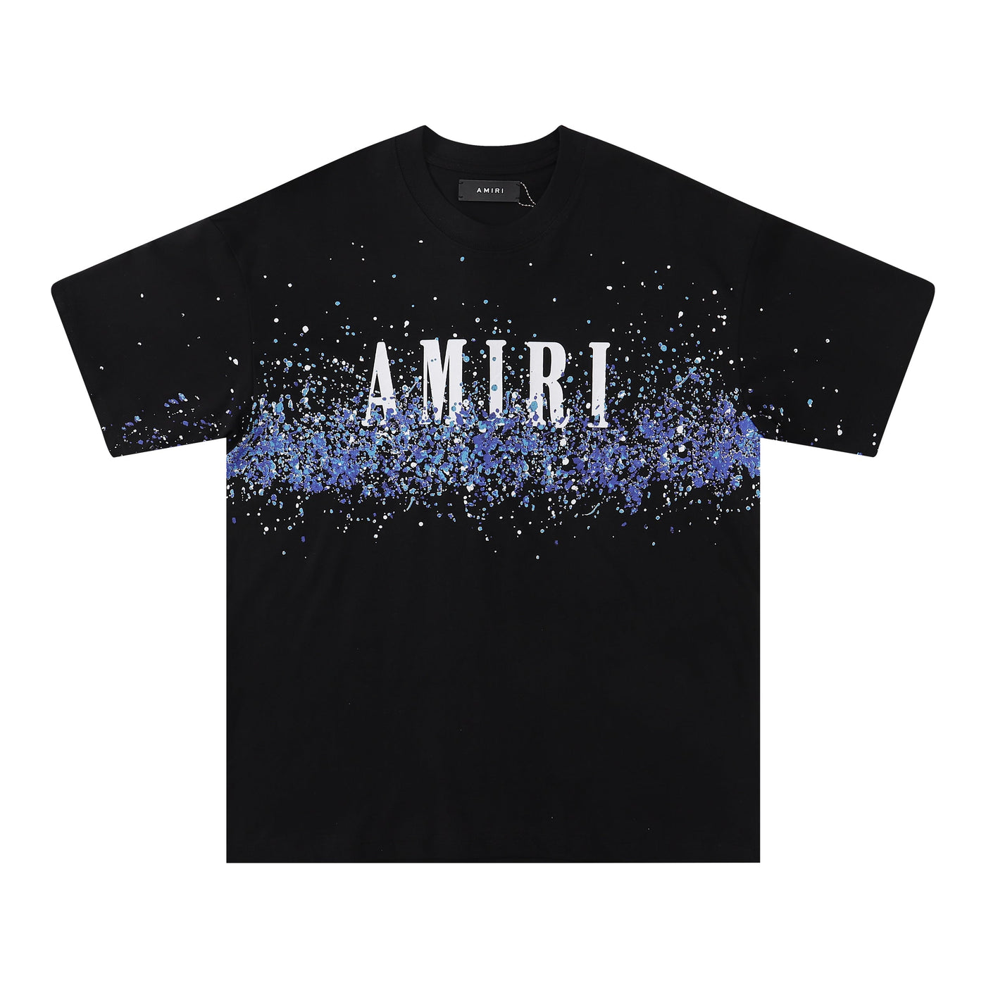 Amr Paint Splatter T-shirt Negro