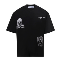 Off-White Off-W Monogram T-shirt - Blanco Cubo Blanco