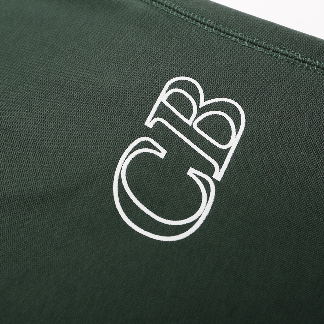 CB Monogram Shorts Camo Verde