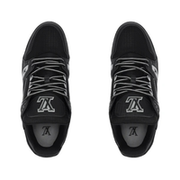 Monogram Black Trainer Blanco