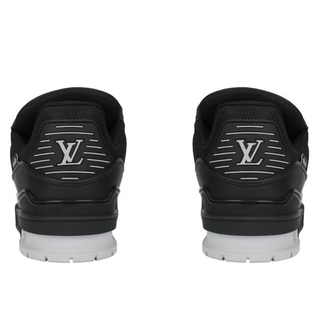 Monogram Black Trainer Blanco