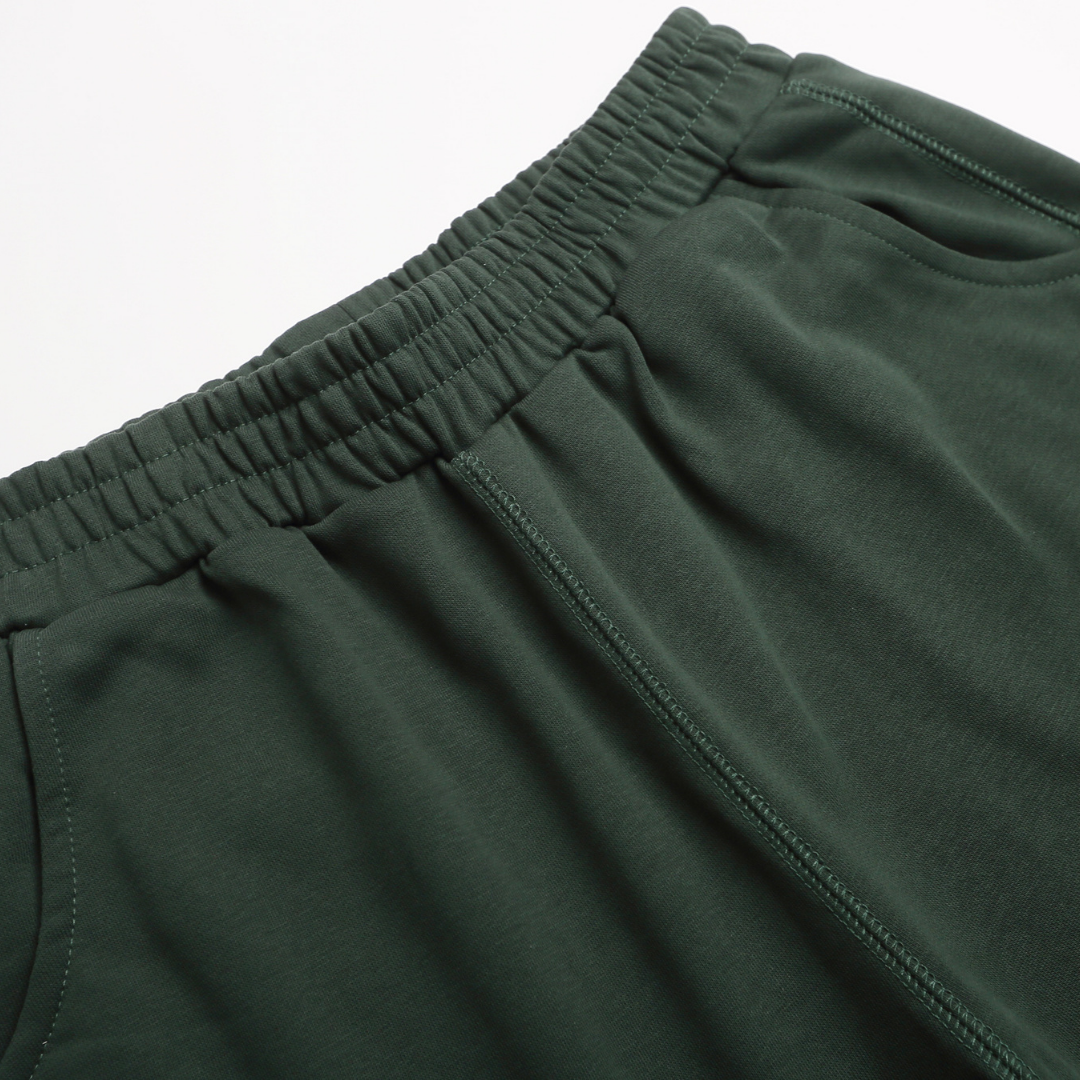 CB Monogram Shorts Camo Verde