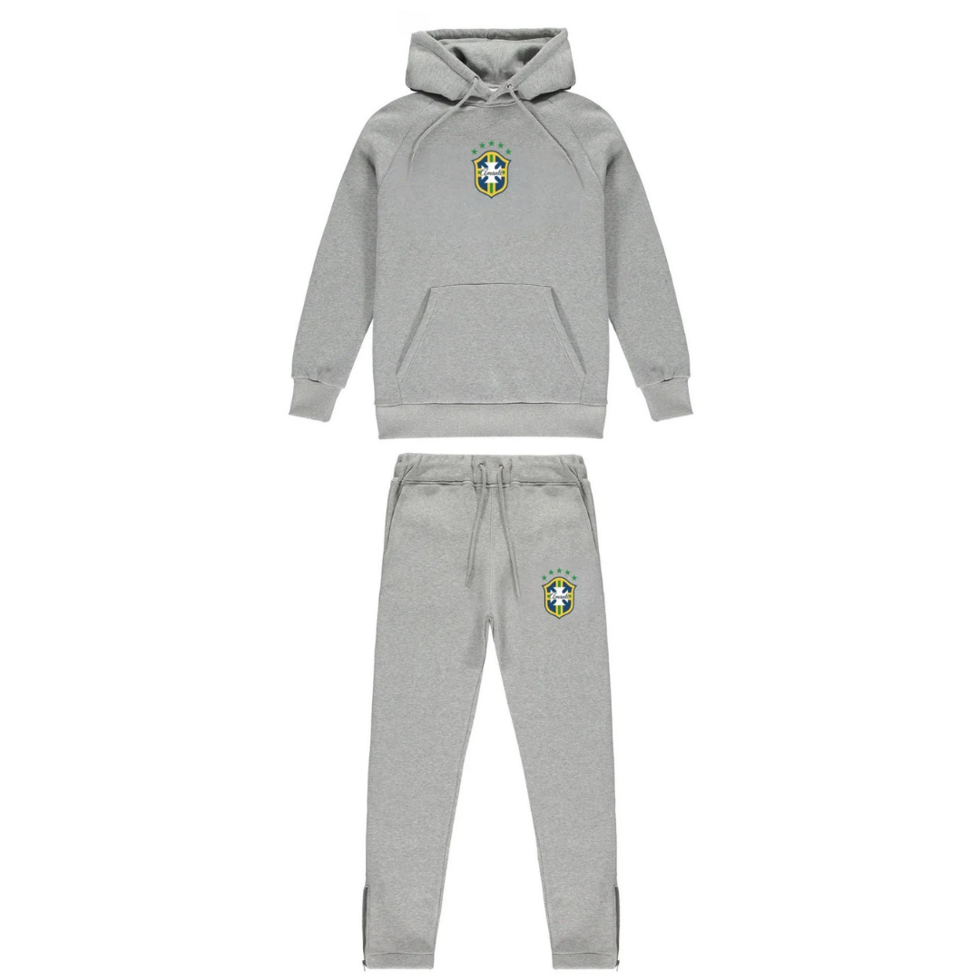 Chrome Hearts Brasil Relaxed Tracksuit Azul Camo Verde