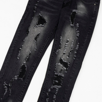 Gallery Dpt. Paint Jeans Negro Roturas