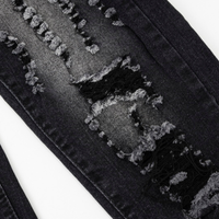 Gallery Dpt. Paint Jeans Negro Roturas