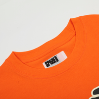 Camiseta Sp5der Naranja Estrellas Negras