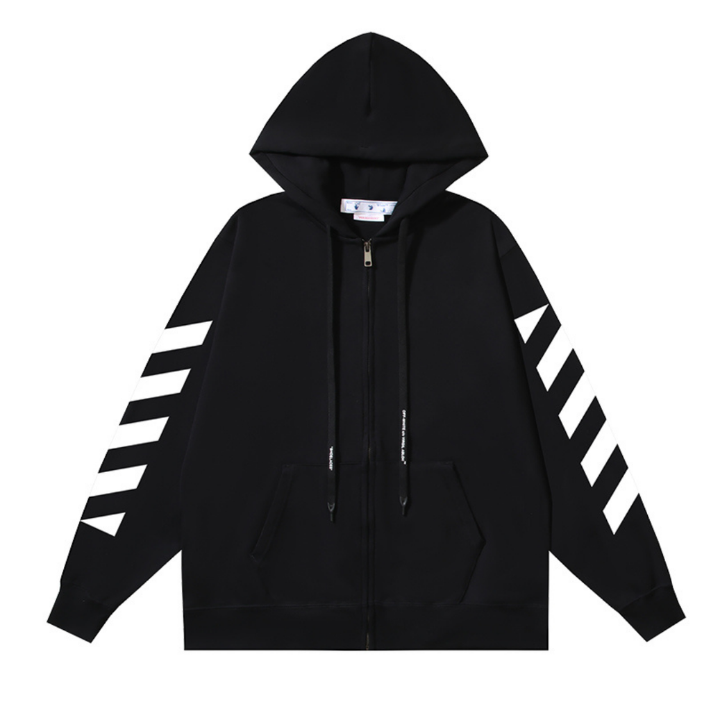 Off-W Monogram Zip Hoodie · Off-White · Nova Neta