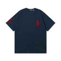 Camiseta Polo Ralph Lauren Azul Marino/Azul Cielo Rojo Logo