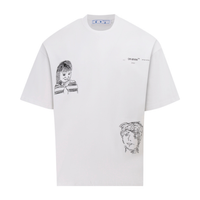 Off-White Off-W Monogram T-shirt - Blanco Cubo Blanco