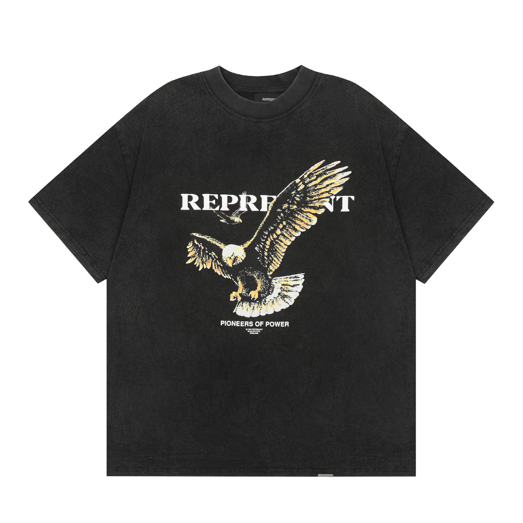 Camiseta Represent Negro Negro