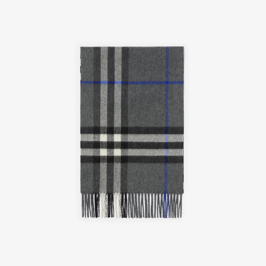 Monogram Scarf Gris Azul