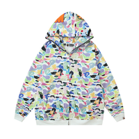Bape Zip Hoodie Camo Colorido