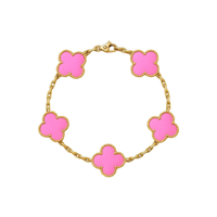 Chrome Monogram Bracelet