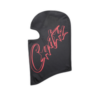 Liteweight Ski Mask Negro Rojo Estrellas