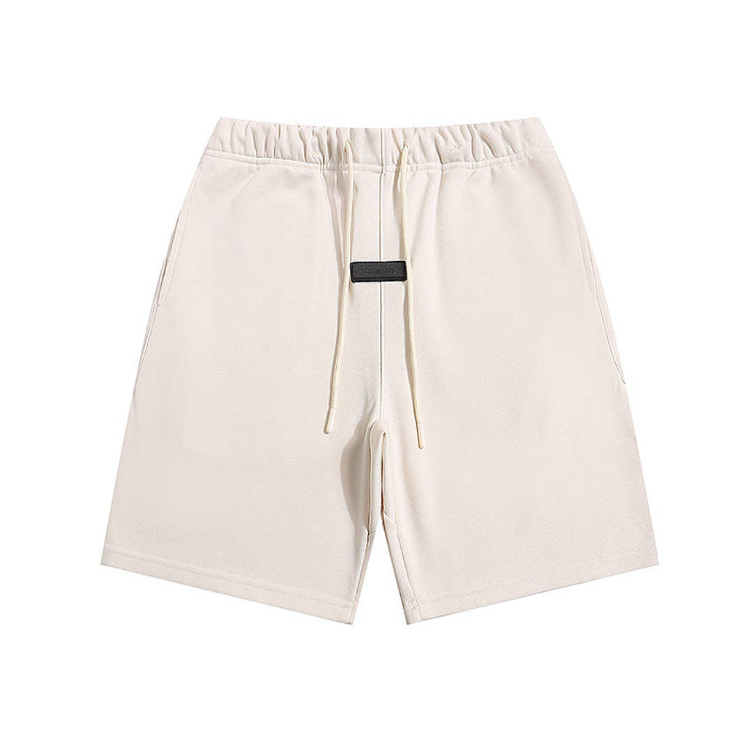 Essentials Short Set Crema Logo