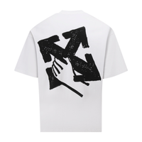 Off-White Off-W Monogram T-shirt - Blanco Negro Grafito