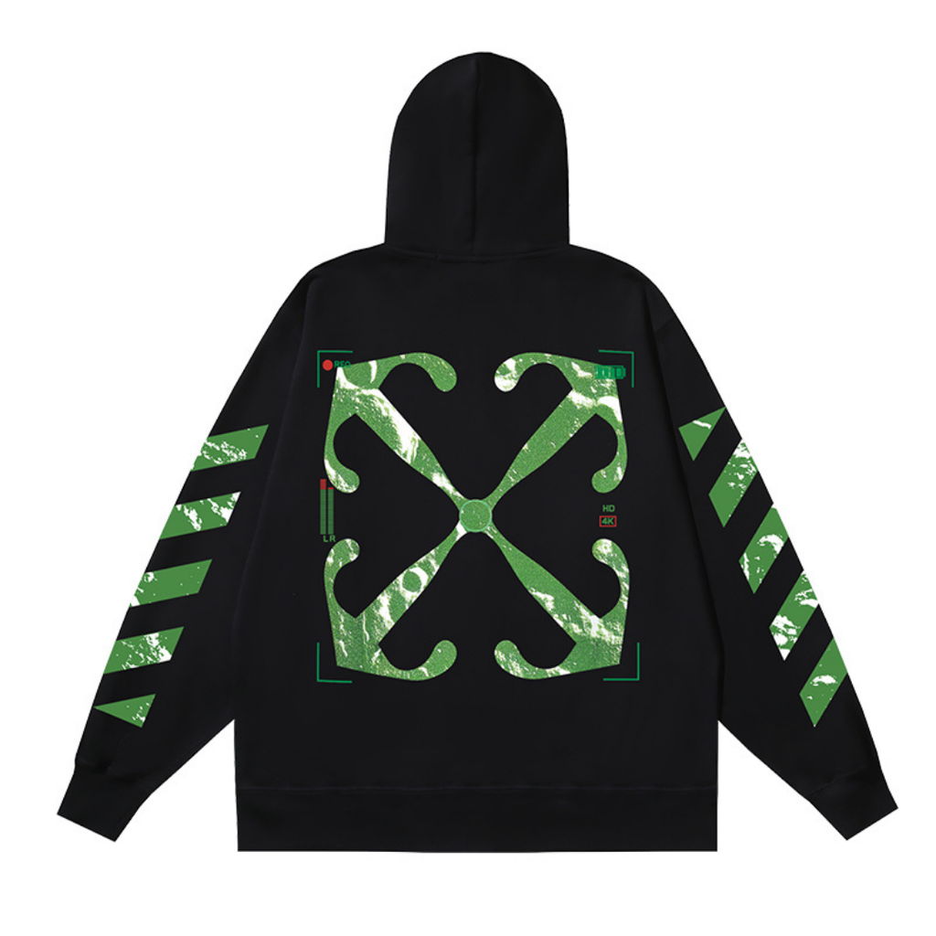 Off-W Monogram Zip Hoodie · Off-White · Nova Neta