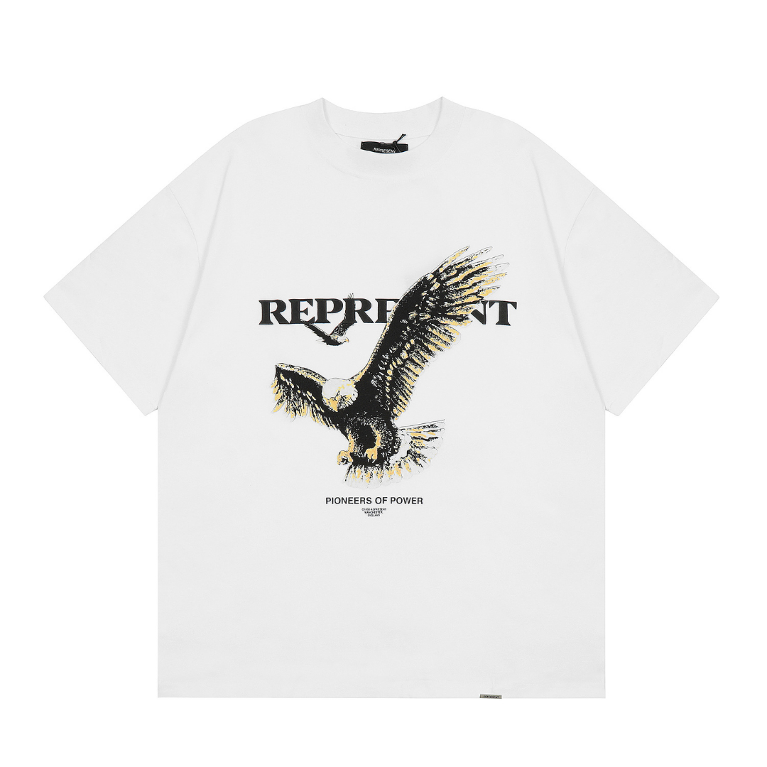 Camiseta Represent Negro Negro