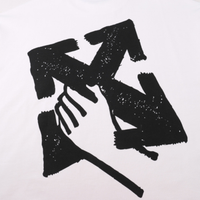 Off-White Off-W Monogram T-shirt - Blanco Negro Grafito